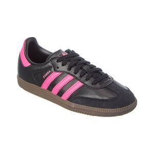 adidas Samba Black and Pink Sneakers